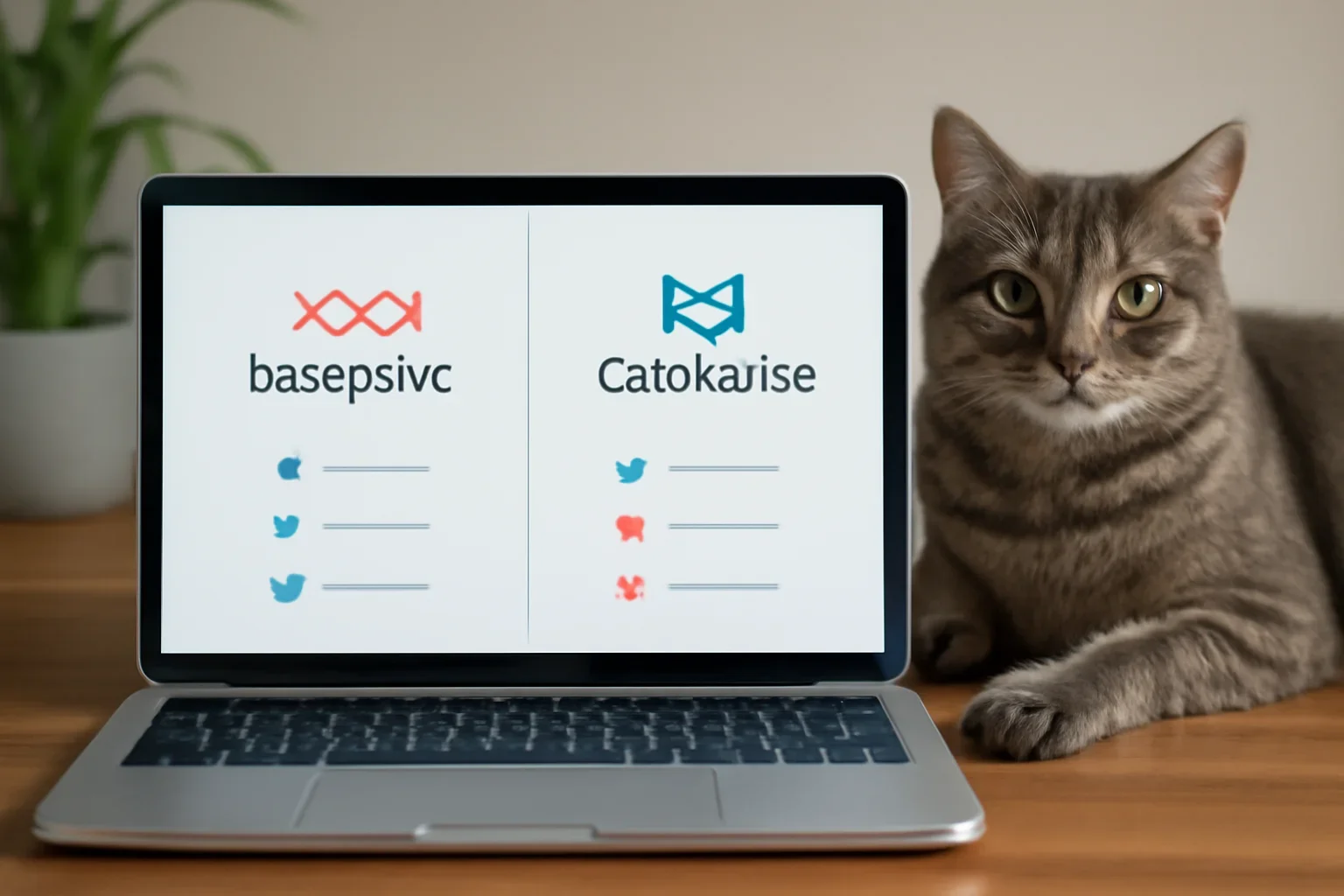 Cat owner reviewing an alternative to Basepaws cat DNA testing