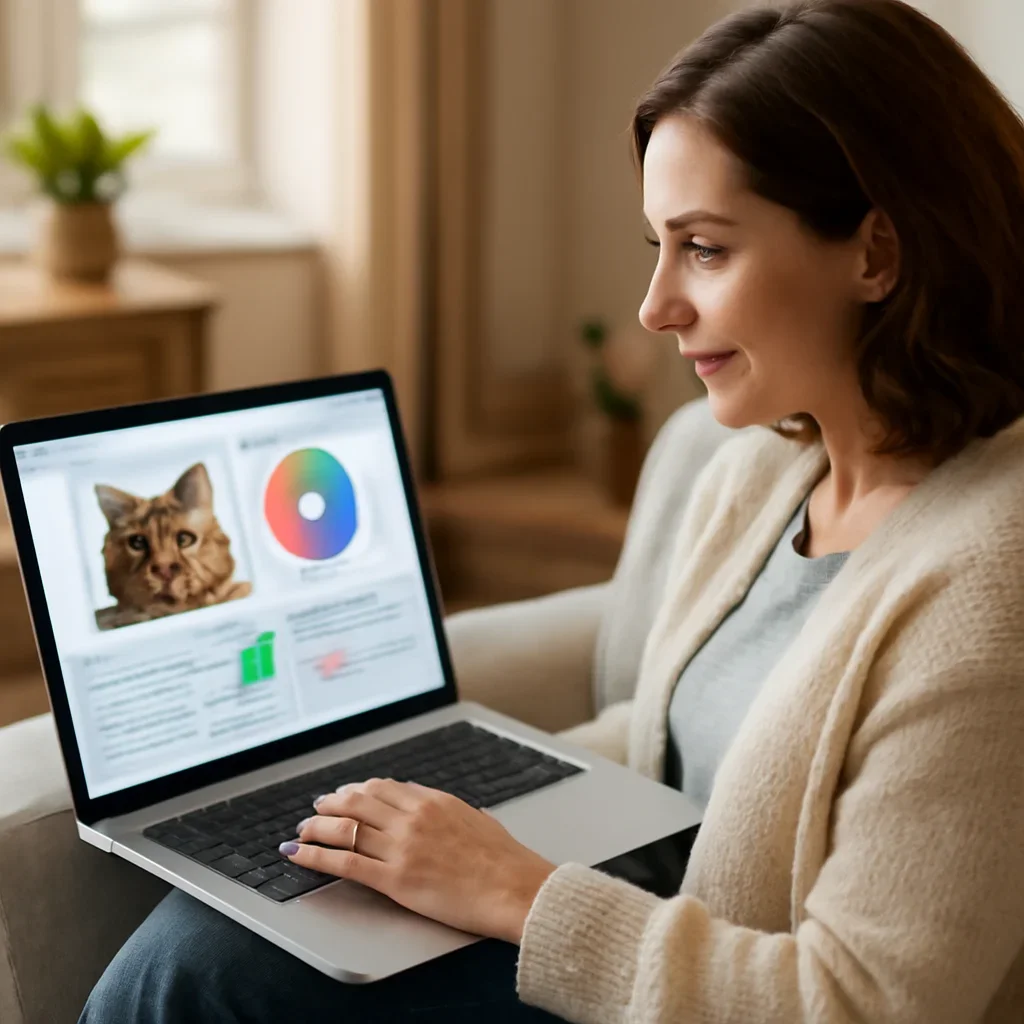 Canadian buyer reviewing a cat DNA report online
